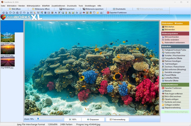 PhotoWorks Bildbearbeitungsprogramm PhotoWorks Bildbearbeitungsprogramm